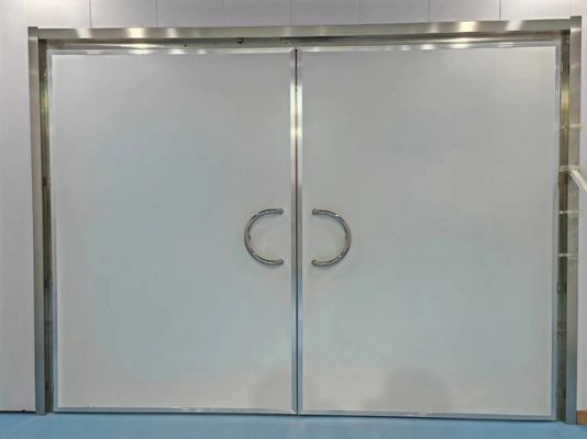 良い価格 ASTM 放射線 ドア 鋼製 MRI 遮蔽 ドア 粉末 コーティング オンライン