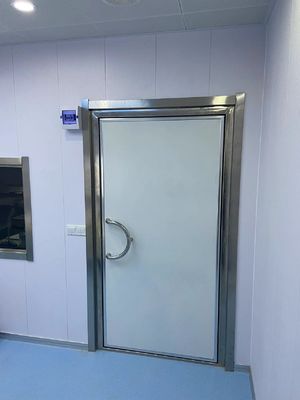 良い価格 ASTM 1200 X 2100mm MRI シールド ドア シングル スイング ドア マグネット ガスケット付き オンライン