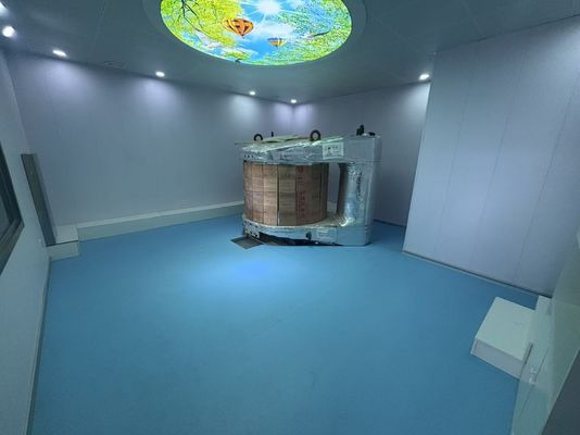 良い価格 Tempered Glass Window Type Ventilation and RF Shielding Glass Faraday Cage MRI for Air Conditioning And Ventilation System オンライン