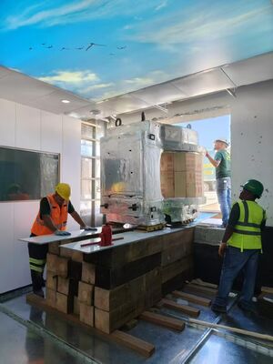 良い価格 5KWの電源処理,腐食耐性,EMIシールドのための簡単にインストール可能な携帯ファラデーケージMRI オンライン